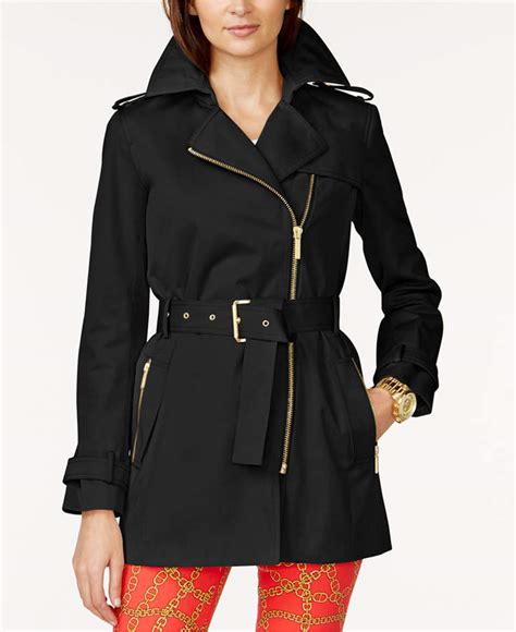 michael kors jacket wool|Michael Kors zip closure coats.